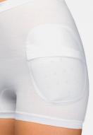 Sangora Damen Hüftschutzhose mit Protektoren 4149800, 2XL, weiß 2