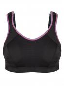 SUSA Sport BH ohne Bügel Sportswear 8170 Gr. 105 E in schwarz-pink 4
